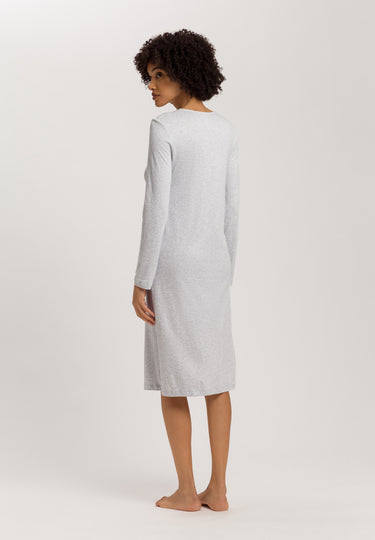 Mira L/Slv Nightdress 110cm | Cloud Melange 79631-2991